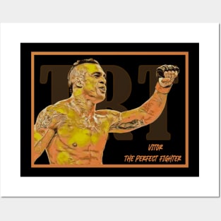 Perfect Fighter TRT Vitor Posters and Art